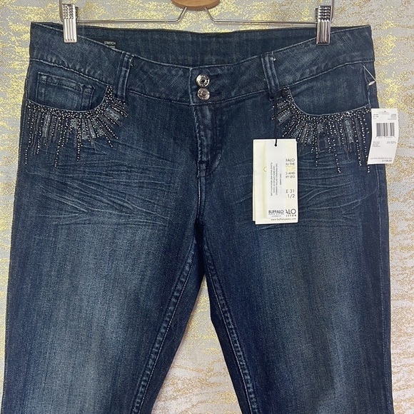 Buffalo Jasleen Stretch Cigarette Low Rise Slim Fit Jeans Size 31 - Picture 3 of 16